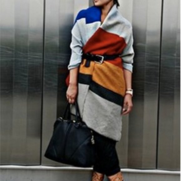 Zara Striped Scarf - Picture 2 of 3